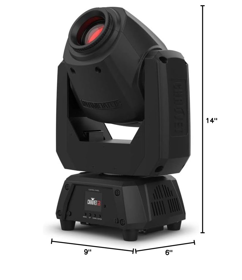 CHAUVET Intimidator Spot 260X Compact Moving Head Designed for Mobile Events, Black