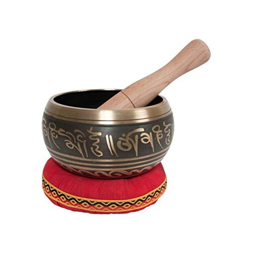 DOBANI Decorated Singing Bowl 4 1/2" - OM