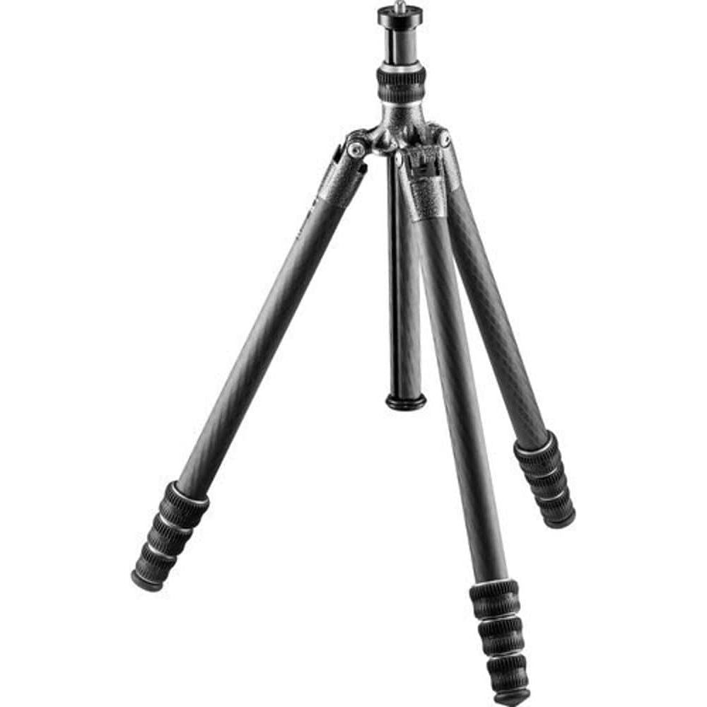 Gitzo Lightweight Traveler Series 1 Carbon Fiber Tripod, Silver & Black (GT1545TUS)