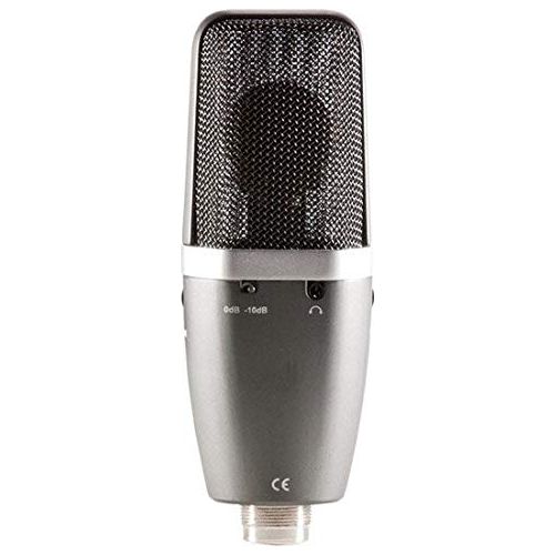 Apex Apex555 USB Large Diaphragm Cardioid Studio Condenser Microphone with Headphone Monitoring