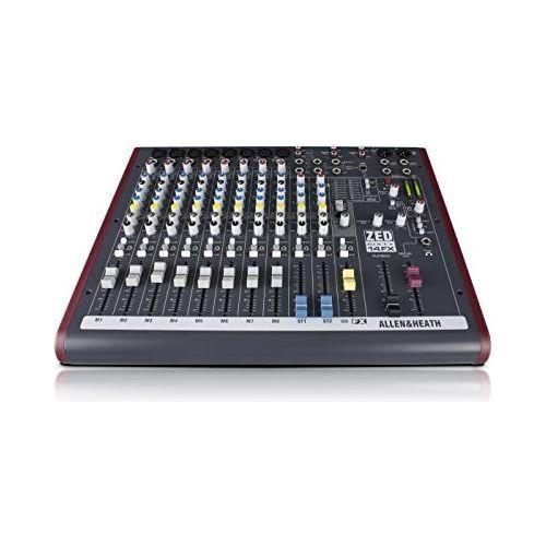 Allen & Heath ZED60-14FX Compact Live and Studio Mixer with Digital FX and USB Port