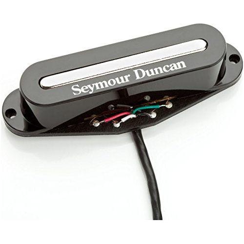 Seymour Duncan 11203-03-Bc STK-S2b Hot Stack Plus Strat Bridge Pickup, 4 Conductor, Black