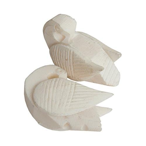 Swan, Bone, 2 Pack