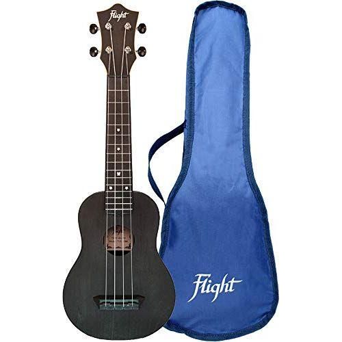 Flight, 4-String Travel Series Soprano Ukulele, Yellow (TUS-35YW)