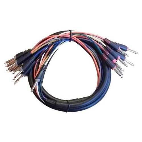 Cymatic Audio 6.6' 8-Channel TS to TRS Direct Loom Cable Set for LR-16 Live Recorder, 2 Pack