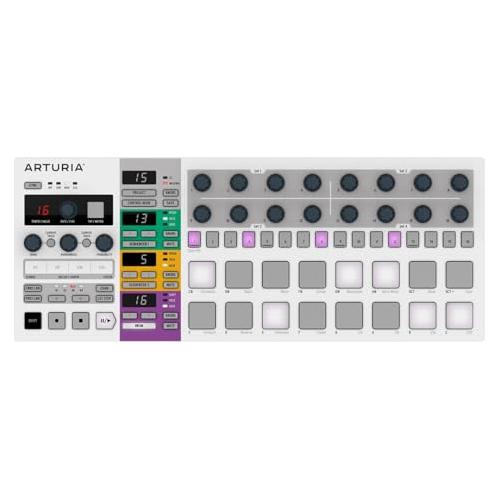 Arturia - BeatStep Pro - Sequencing Powerhouse MIDI Controller & Sequencer with Creative Software for High-Quality Recording - 16 Pads, 16 Encoders