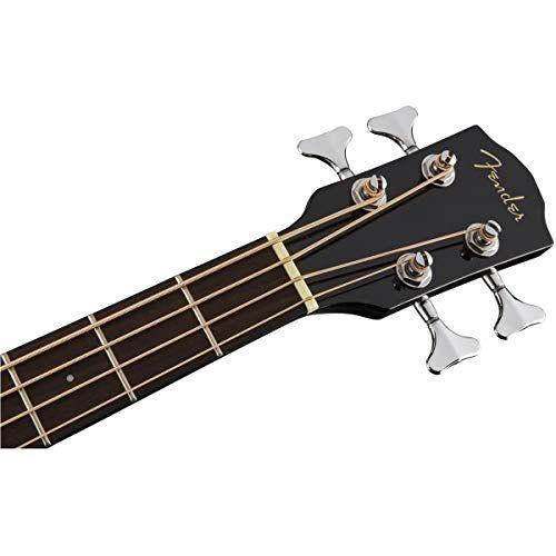 Fender CB-60SCE Acoustic Bass, Laurel Fingerboard, Black