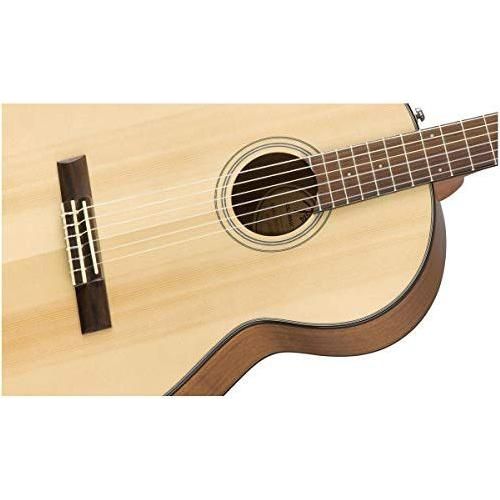 Fender CN-60S Nylon Acoustic Guitar, Walnut Fingerboard, Natural