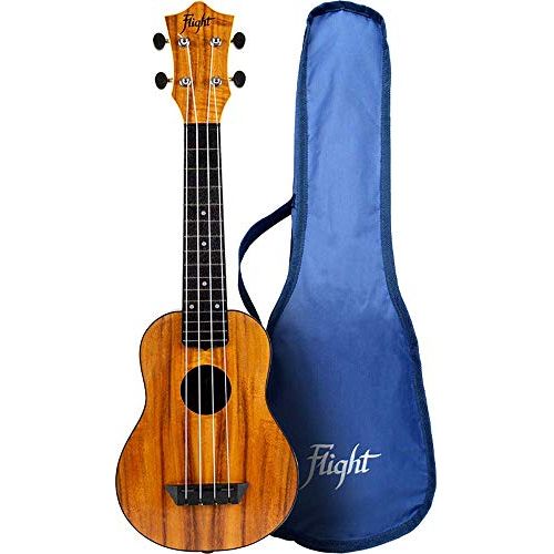 Flight, 4-String Travel Series Soprano Ukulele-Mango, TUS-55