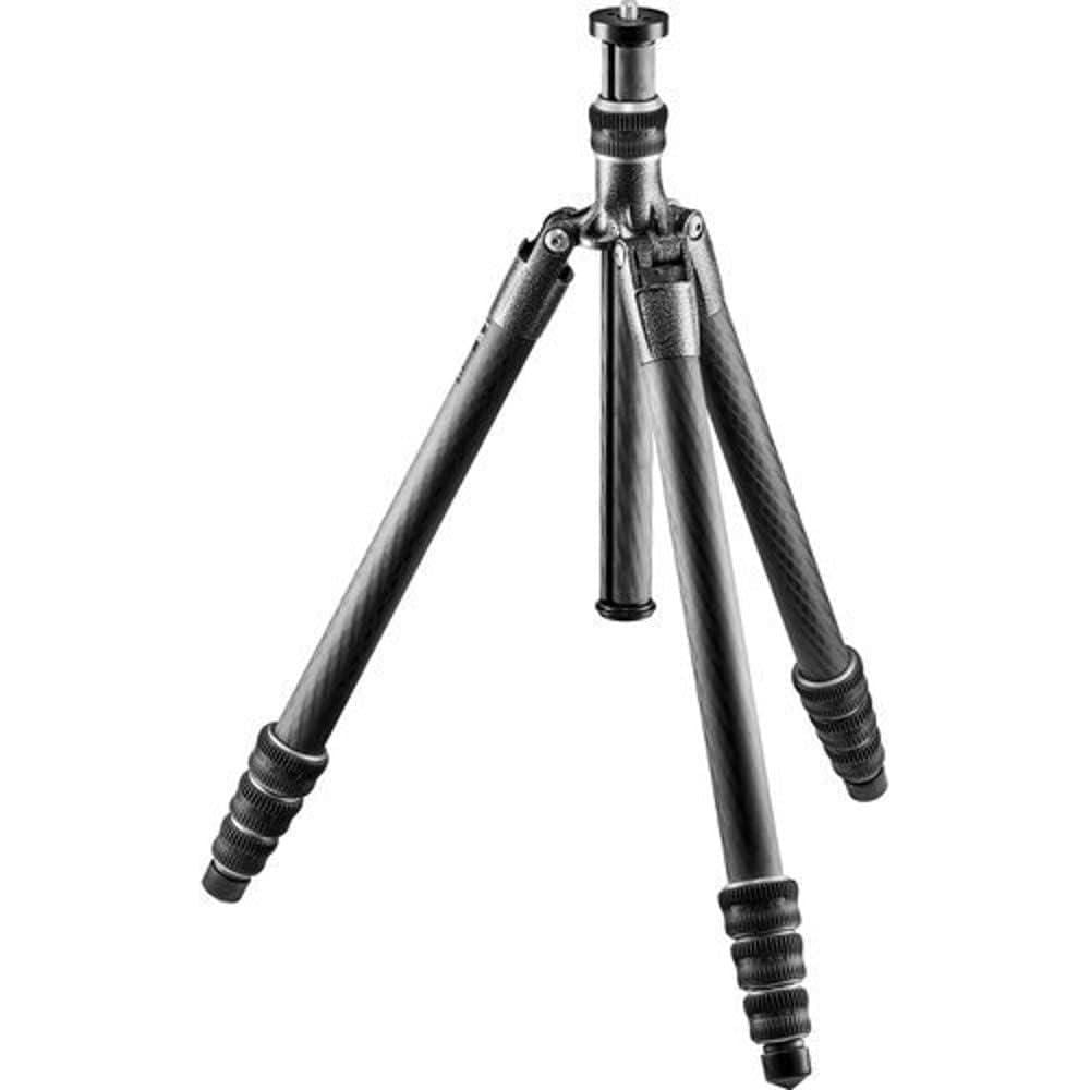 Gitzo Lightweight Traveler Series 2 Carbon Fiber Tripod, Silver & Black (GT2545TUS)