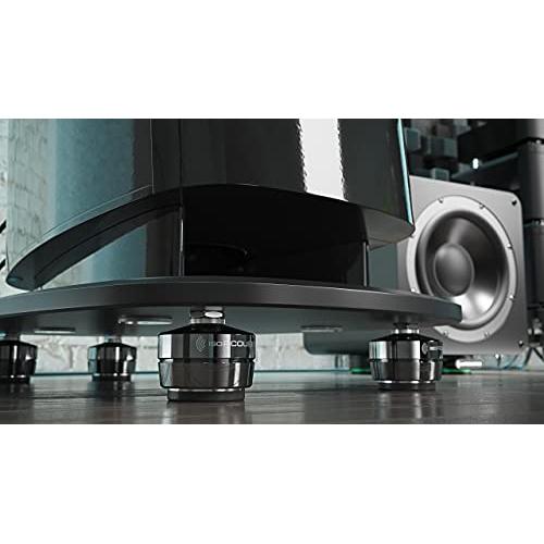 IsoAcoustics Gaia Series Isolation Feet for Speakers & Subwoofers (Set of 4)