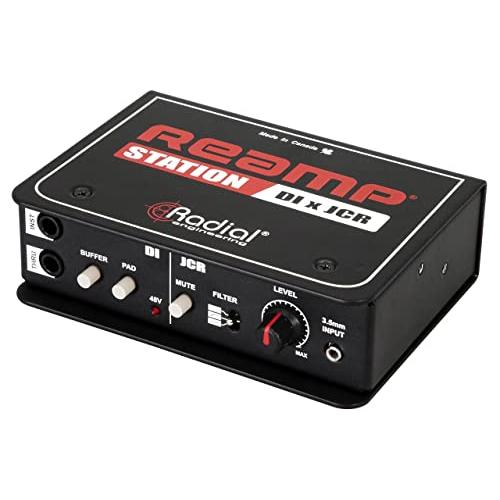 Radial Reamp Station Combo Active Direct Box & Reamp JCR