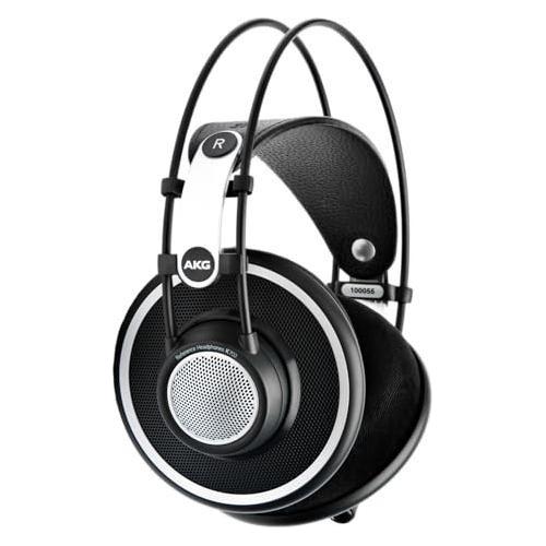 AKG Pro Audio K702 Over-Ear, Open-Back, Flat-Wire, Reference Studio Headphones,Black