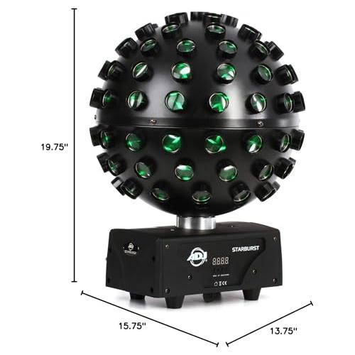 ADJ Products, Startec Series Starburst, Rotating LED Sphere for DJ Light Shows STA962