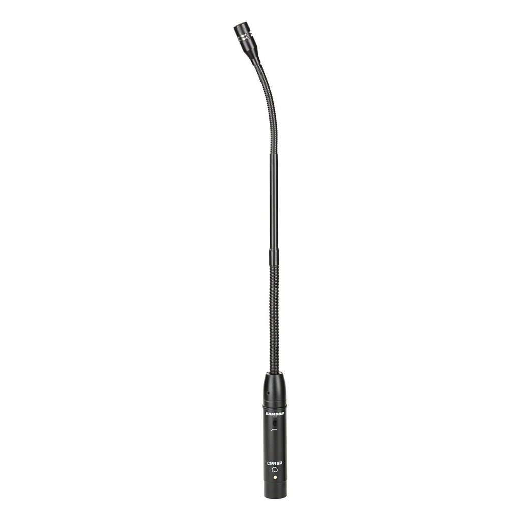 Samson CM15P Gooseneck Podium Microphone,Black