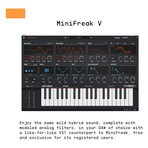 Arturia MiniFreak 37 Key Polyphonic Hybrid Keyboard