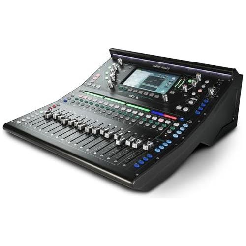 Allen & Heath SQ-5 48-channel Digital Mixer Bundle w/Allen & Heath AP11332 SQ-5 Dust Cover, 10-Pack Pig Hog PHM10 8mm XLR Microphone Cable and Liquid Audio Polishing Cloth