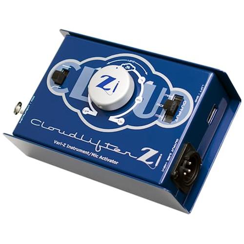 Cloud Microphones CL-Zi Cloud lifter Zi 1-CH DI Bundle w/Pig Hog Mic Cable & Liquid Audio Polishing Cloth