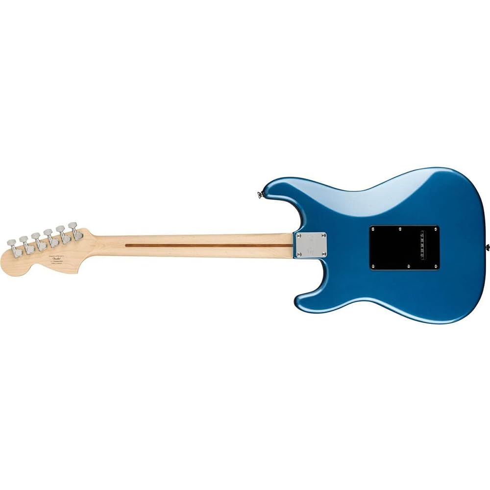 Squier Affinity Series™ Stratocaster®, Maple Fingerboard, Lake Placid Blue - 0378003502 Bundle w/ 12-Pack Guitar Pick and Liquid Audio Polishing Cloth