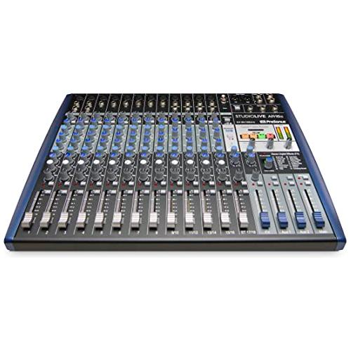 PreSonus StudioLive AR8c 8-Channel USB-C Hybrid Digital/Analog Performance Mixer, Unpowered