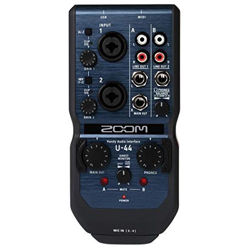 Zoom U-44 Handy Channel Audio Interface