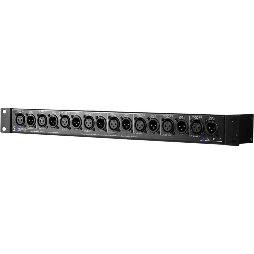 ART S8-3Way Eight Channel Three-Way Mic Splitter