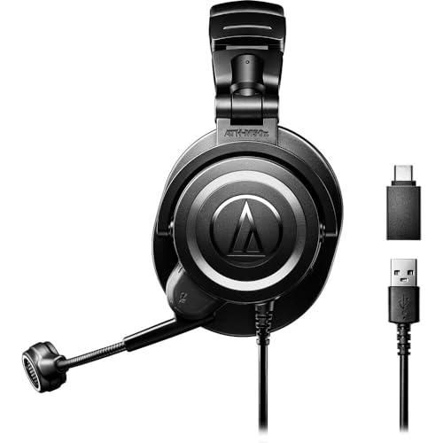 Audio-Technica ATH-M50xSTS-USB StreamSet Streaming Headset