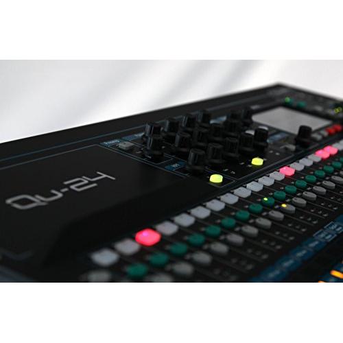 Allen & Heath QU-24C 30 In/24 Out Compact Digital Mixer, Chrome Edition