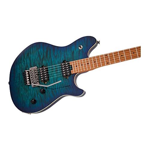 EVH Wolfgang Standard QM Electric Guitar - Chlorine Burst