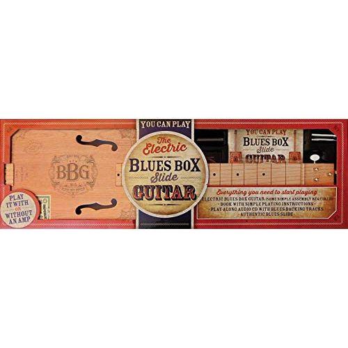 Hinkler 3 String Electric Blues Box Slide Guitar Kit (EBB)