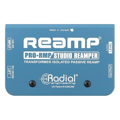 Radial Engineering ProRMP Studio Re-Amper Passive Re-Amping Direct Box