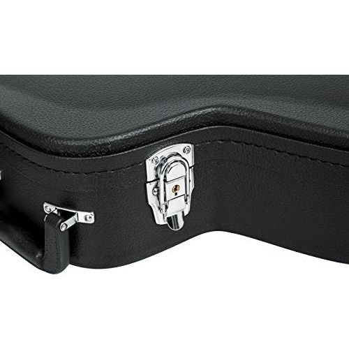 Gator Cases Hard-Shell Wood Case for Semi-Hollow Guitars; Fits Gibson