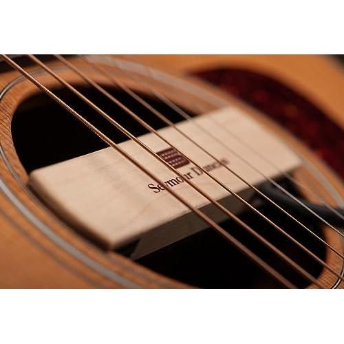 Seymour Duncan SA-3SC Woody SC Acoustic Soundhole Pickup - Magnetic Single Coil Pickup for Standard Steel String Acoustic Guitars - Maple