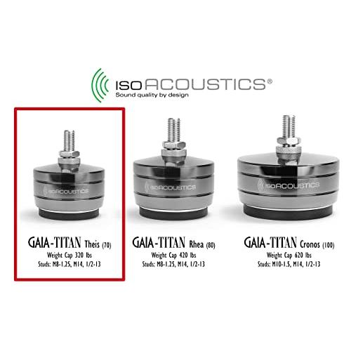 IsoAcoustics Gaia-Titan Series Isolation Feet for Speakers & Subwoofers (Set of 4)