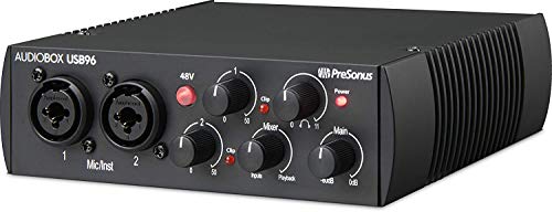 PreSonus AudioBox USB 96 25th Anniversary Edition with Studio One Artist and Ableton Live Lite DAW Recording Software