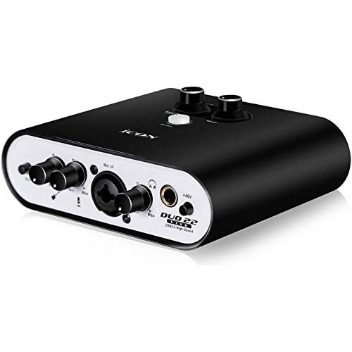 Icon Pro Audio Duo 22 Live USB Audio Interface with Mobile Streaming Capabilities, (1 mic preamp)