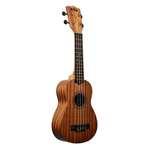 Kala Learn To Play Ukulele Starter Kit, Light Mahogany Stain