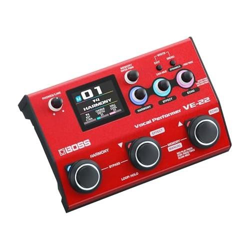 Boss VE-22 Vocal Effects and Looper Pedal