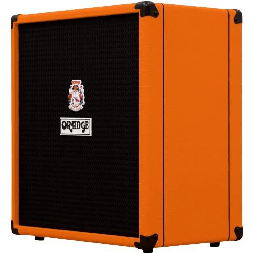 Orange Crush Bass 50-1x12 50-Watt Bass Combo Bundle w/Pig Hog 10' Instrument Cable, Power, 12x Guitar Picks, AC Adapter & Liquid Audio Polishing Cloth