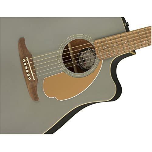 Fender Redondo Player Acoustic Guitar, with 2-Year Warranty, Belmont Blue, Walnut Fingerboard