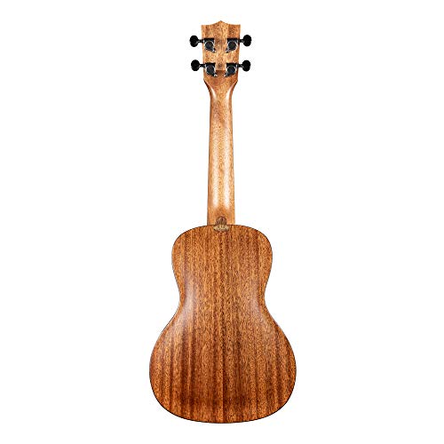 Kala Brand Music Co. Solid Spruce Top Mahogany Travel, 4-String Ukulele, Natural, Concert (KA-SSTU-C)