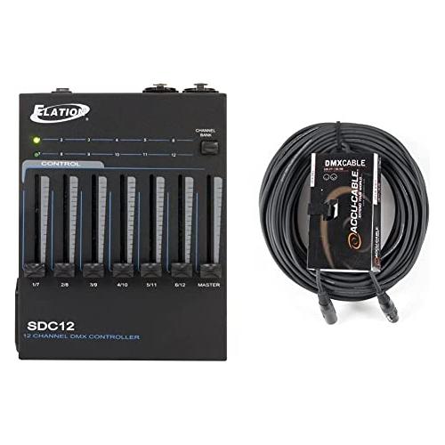 ADJ Products SDC12, 12 Channel Basic DMX Controller, Easily Fade and Dim Multiple Lights