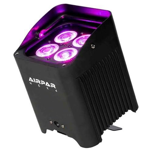 AirPar HEX 4 Wireless Battery-Powered RGBAW-UV Uplight