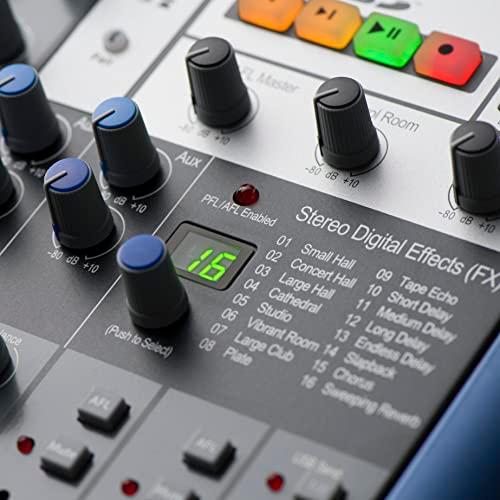 PreSonus StudioLive AR8c 8-Channel USB-C Hybrid Digital/Analog Performance Mixer, Unpowered