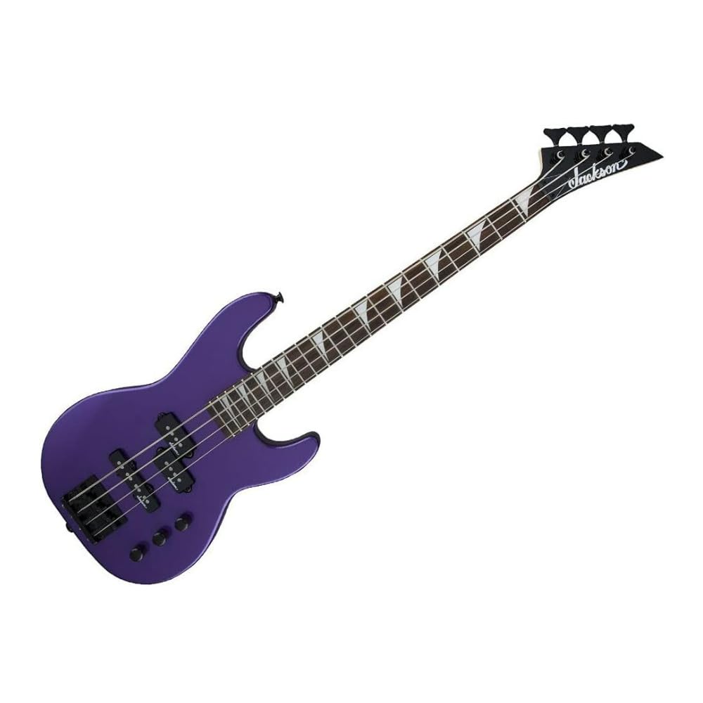 Jackson JS Series Concert Bass Minion JS1X, Amaranth Fingerboard, Pavo Purple