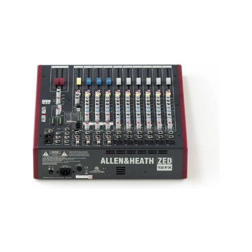 Allen & Heath ZED-12FX 12-Channel Mixer with USB Interface and Onboard EFX