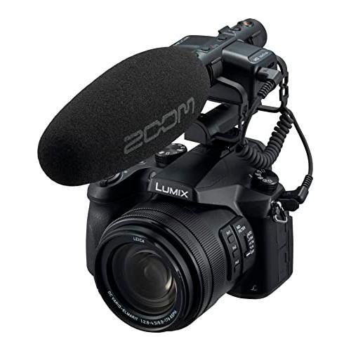 Zoom M3 MicTrak Stereo On-Camera Shotgun Microphone with 32-Bit Float, 90 degree, 120 degree, and MONO Mode, Shockmount, USB Microphone Compatible, and Battery Powered