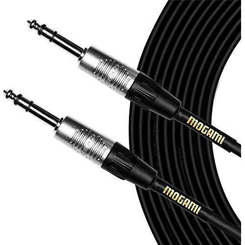 Mogami MCP SS 01 CorePlus 1/4-inch TRS Male to 1/4-inch TRS Male Cable - 1 foot (MCPTRS01d1)