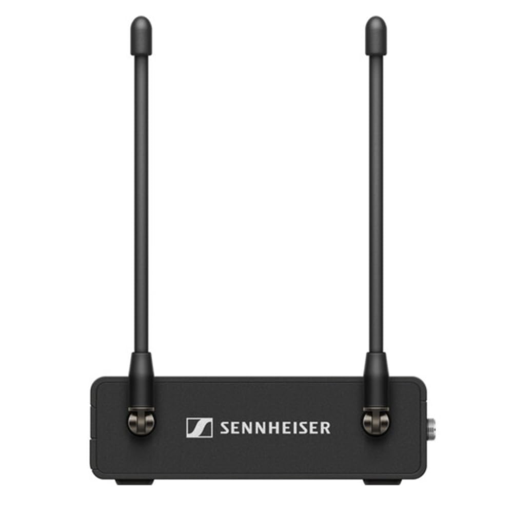 Sennheiser EW-DP ME 4 Set (Q1-6) Camera-Mount Digital Wireless Microphone System Bundle w/Pig Hog PHM10 8mm Mic Cable, 4-pack Blucoil AA Batteries and Liquid Audio Polishing Cloth