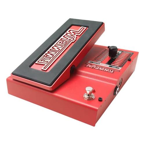 Digitech WHAMMY Whammy Pitch Bending Effects Pedal Bundle w/2x Strukture S6P48 Woven Right Angle Patch Cables, 12x Guitar Picks and Liquid Audio Polishing Cloth